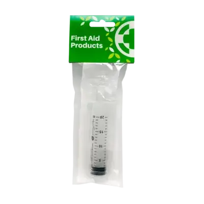 Syringe 20ml in 3's