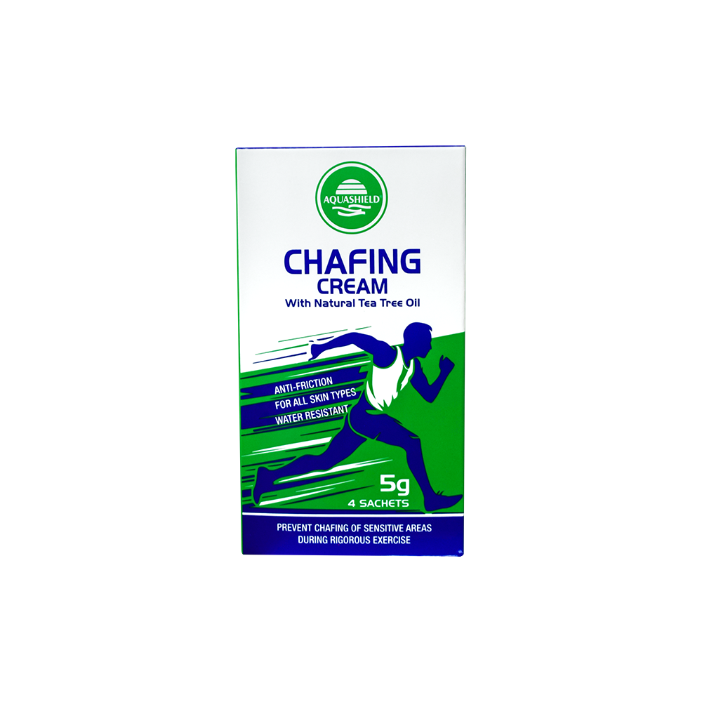 Aquashield_Chafing_Cream_sachet_unit_box_Front - Burnshield Aquashield_Chafing_Cream_sachet_box of 6