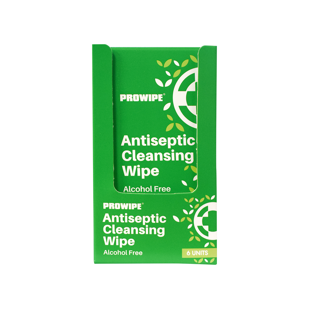 Levtrade_Antiseptic_Cleansing_Wipe_Disp_6s_Front - Burnshield